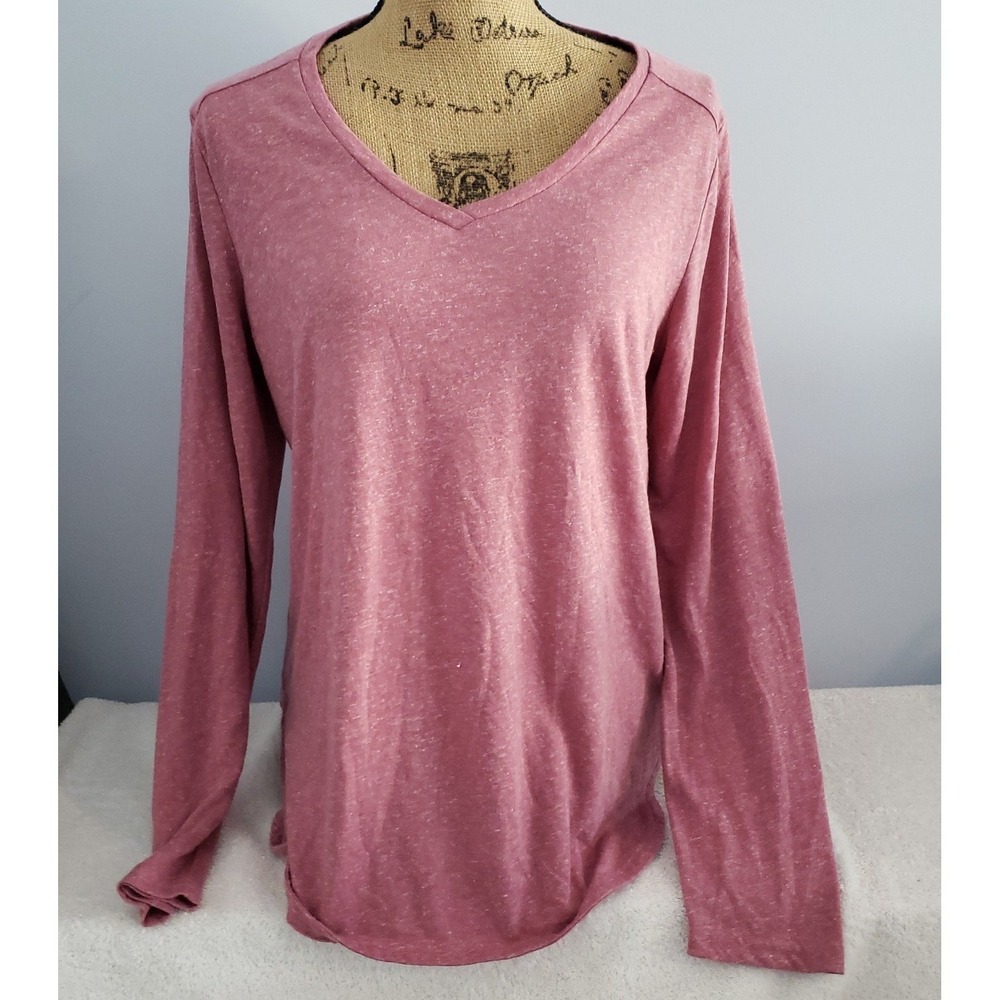 Orvis Womans Long Sleeve Blouse Size Medium
